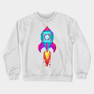 Rocket 8-bit Crewneck Sweatshirt